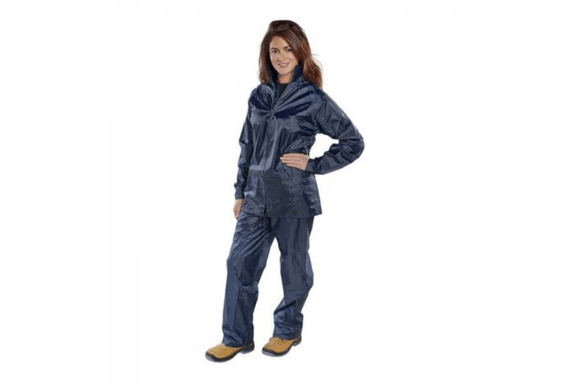 B-Dri αδιάβροχο nylon ανθεκτική στολή 3XL navy μπλε NBDSNXXXL